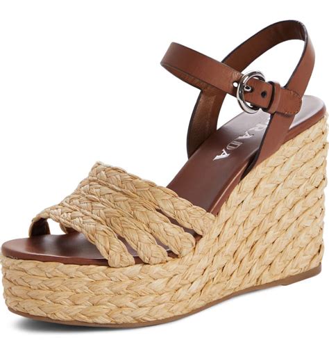 prada mesh espadrilles|Prada Espadrille shoes and sandals for Women .